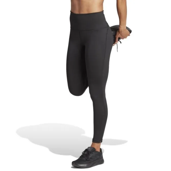 adidas Laufhosen>Adizero E 1/1 Long Tights Schwarz