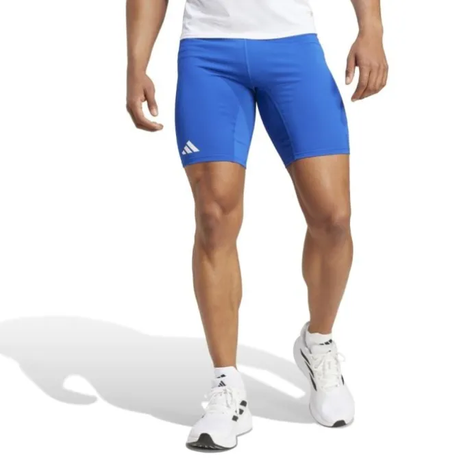 adidas Laufshorts>Adizero E S Tights Blau