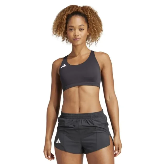 adidas Sport-bhs>Adizero Medium-Support Bra Schwarz