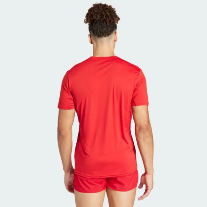 adidas Laufshirts>Adizero Running T-shirt Rot
