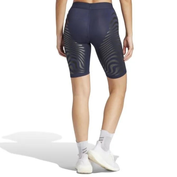 adidas Laufshorts>Adizero Short Tight Blau