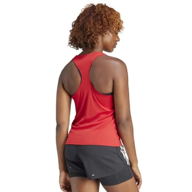 adidas Laufshirts>Adizero Tank Rot