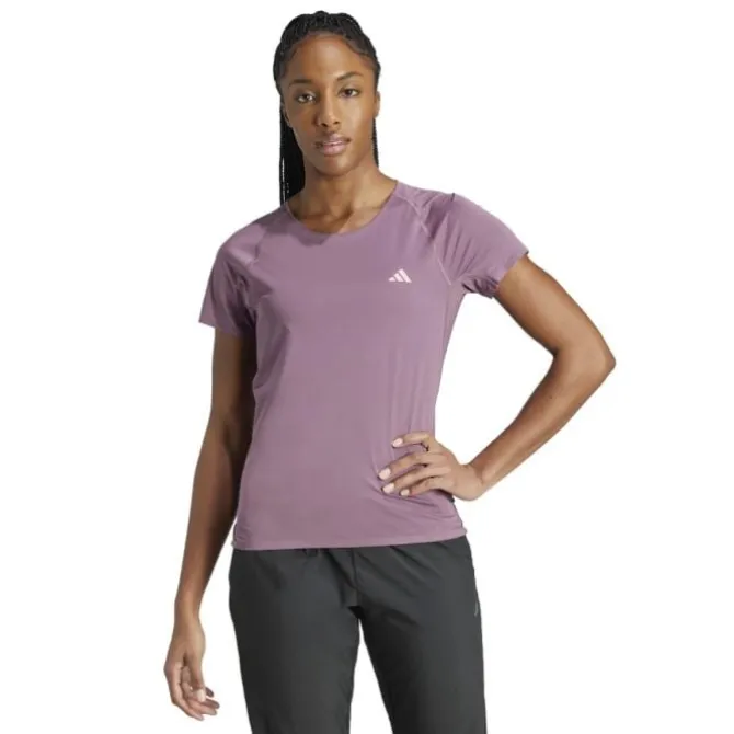 adidas Laufshirts>Adizero T-Shirt Violett