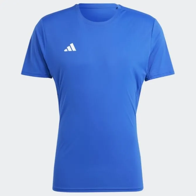 adidas Laufshirts>Adizero T-shirt Blau