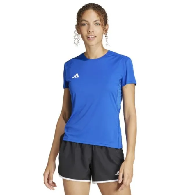 adidas Laufshirts>Adizero T-Shirt Blau
