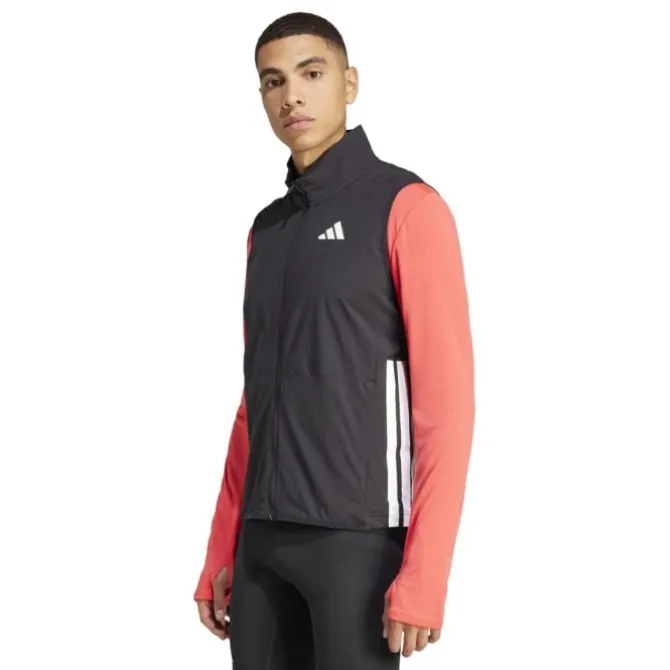 adidas Laufwesten>Adizero Vest Schwarz