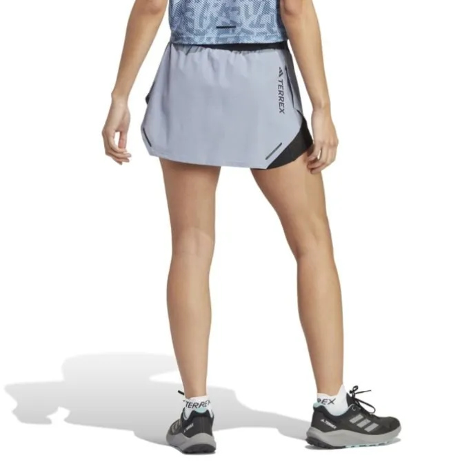 adidas Laufshorts>AGR Pro Skirt Grau