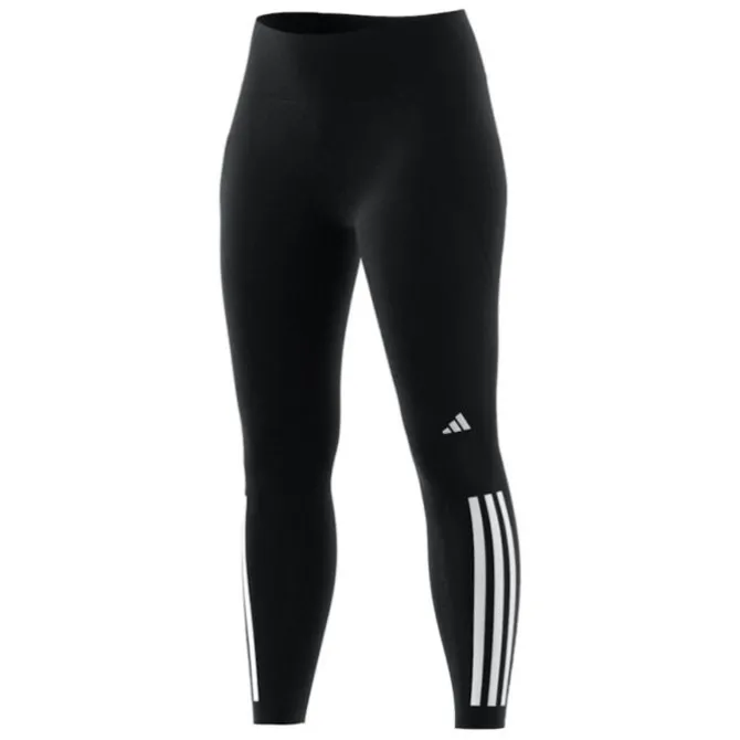 adidas Laufhosen>Dailyrun 3-Stripes 7/8 Tights Schwarz