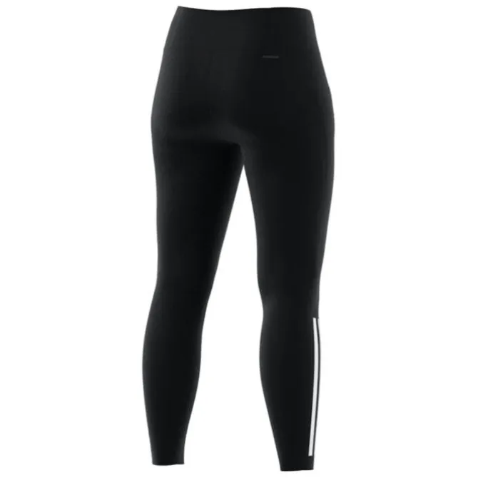 adidas Laufhosen>Dailyrun 3-Stripes 7/8 Tights Schwarz