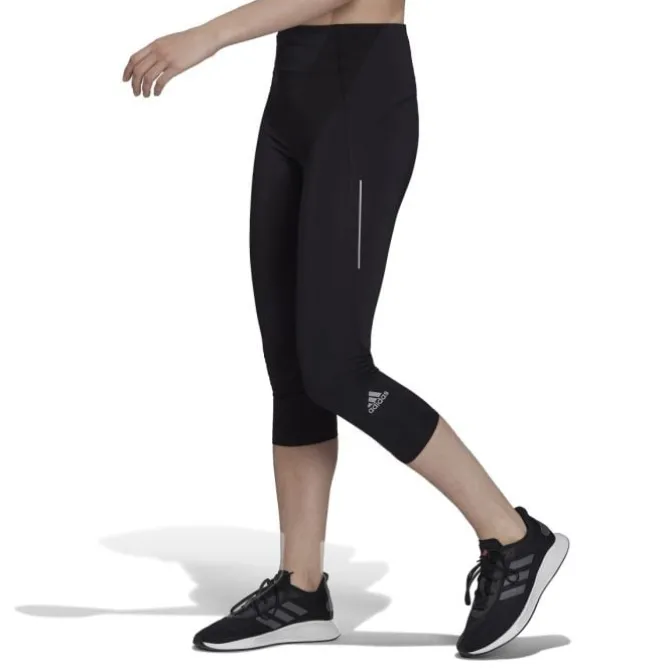 adidas Laufhosen>Own The Run 3/4 Tight Schwarz