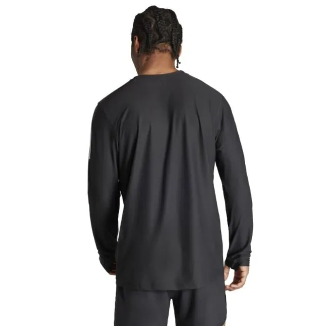 adidas Laufshirts>Own The Run B Long-sleeve Schwarz