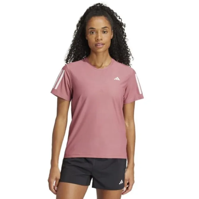 adidas Laufshirts>Own The Run B Running T-shirt Violett