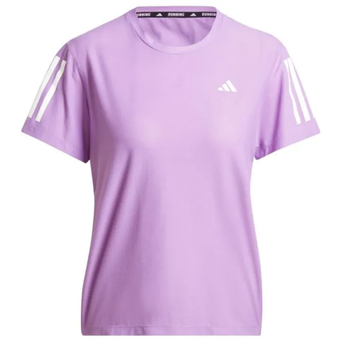 adidas Laufshirts>Own The Run B Running T-shirt Violett