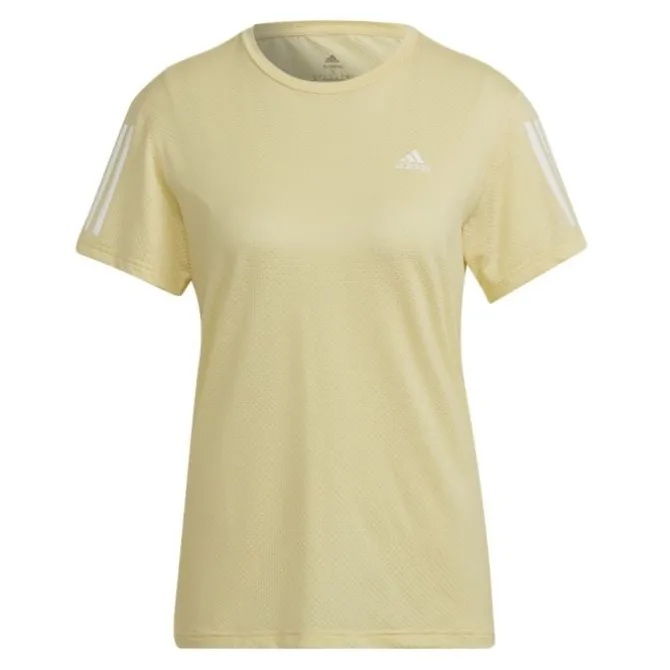 adidas Laufshirts>Own The Run Cooler Tee Gelb