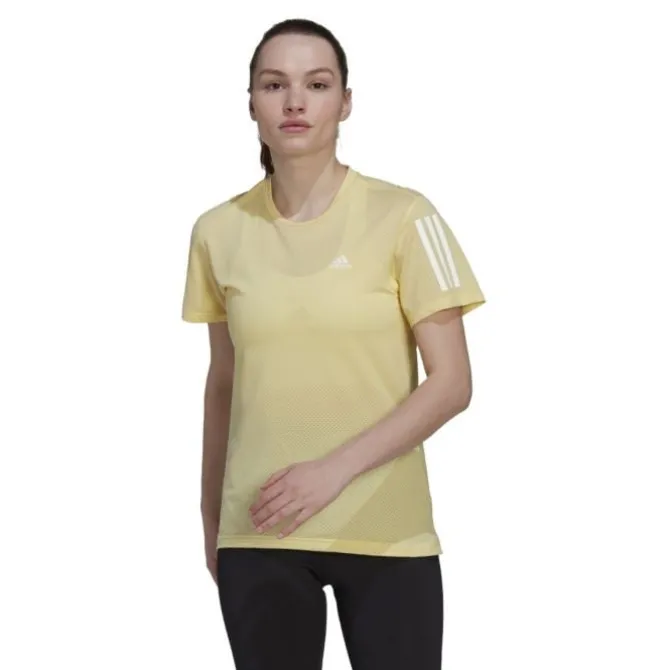 adidas Laufshirts>Own The Run Cooler Tee Gelb