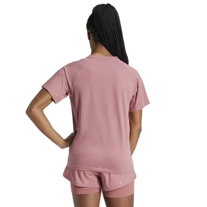 adidas Laufshirts>Own The Run E 3-Stripes T-shirt Rot