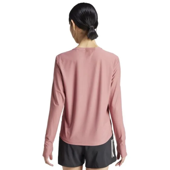 adidas Laufshirts>Own The Run Long-sleeve Rot-violett