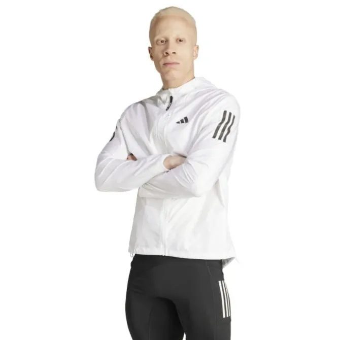 adidas Laufjacken>Own The Run Running Jacket Weiß