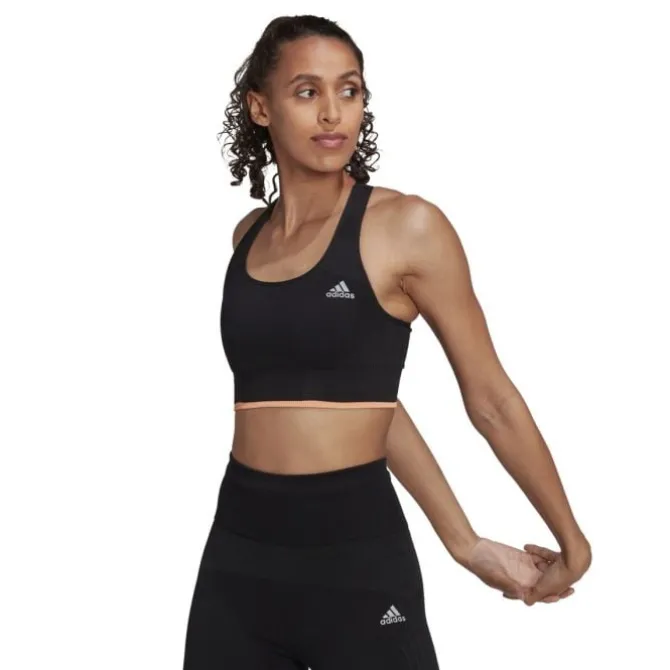 adidas Sport-bhs>Run Medium-Support Merino BH Schwarz