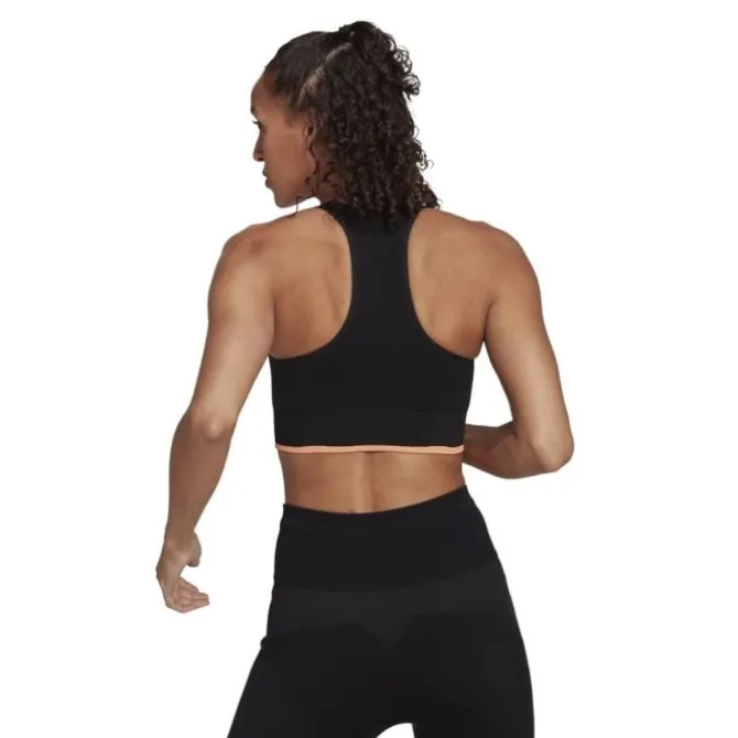 adidas Sport-bhs>Run Medium-Support Merino BH Schwarz