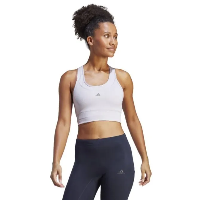 adidas Sport-bhs>Run Ms Pkt Bra Violett