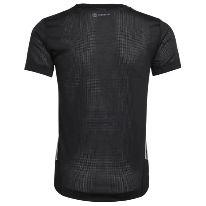 adidas T-shirts>Run 3S Tee Schwarz