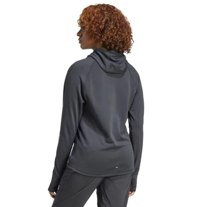 adidas Laufshirts>3Stripes Hoodie Schwarz