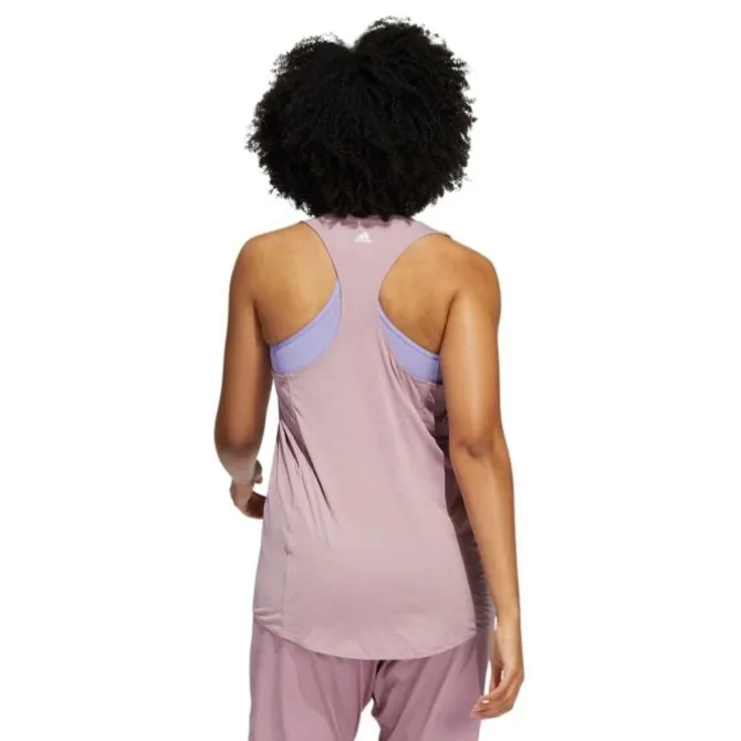 adidas Laufshirts>3-Stripes Logo Tank Top Rot-violett