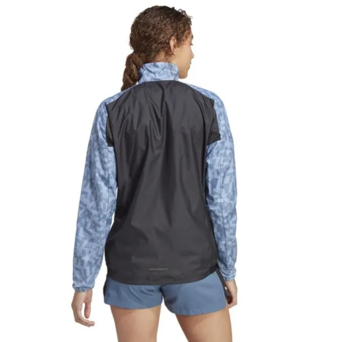 adidas Laufjacken>Trail Wind Jacket Blau