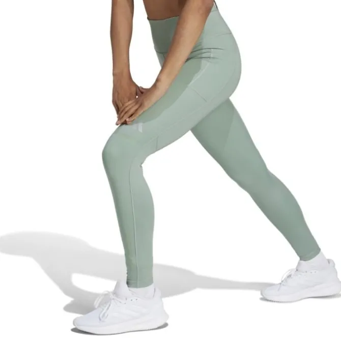 adidas Laufhosen>Ultimate 7/8 Tight Grün