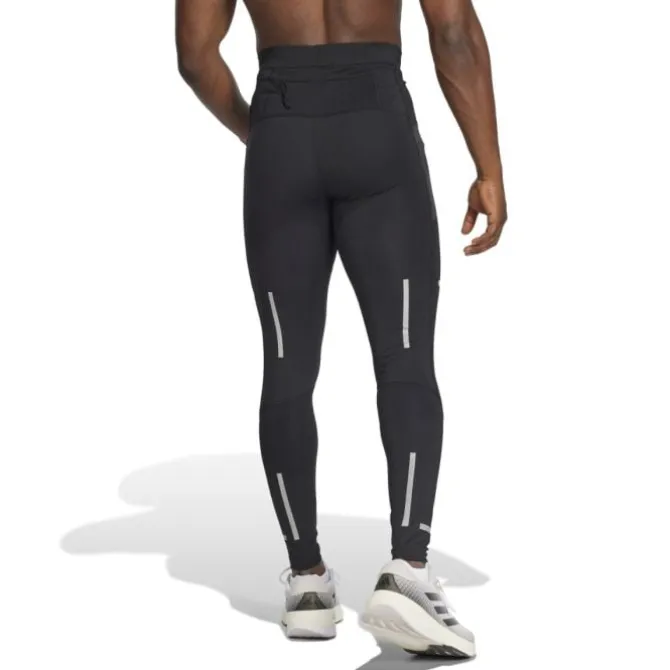 adidas Laufhosen>Ultimate Hi Vis Tight Schwarz