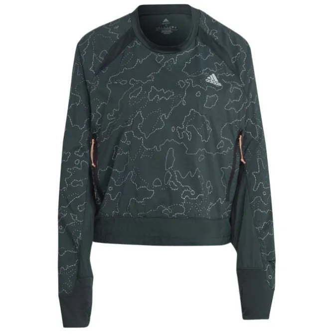 adidas Laufjacken>Xcity Cover Up Grün
