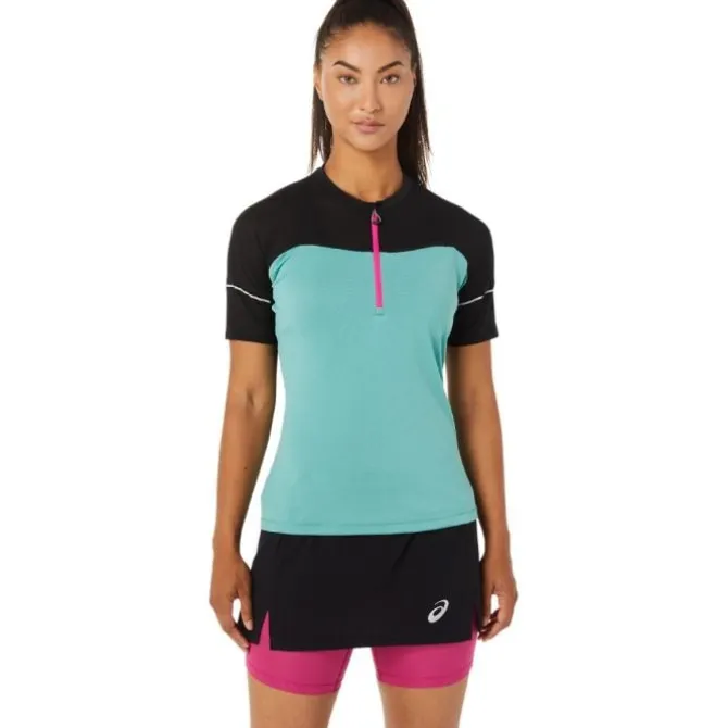 Asics Laufshirts>Fujitrail Top Grün