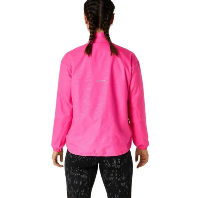 Asics Laufjacken>Lite-Show Jacket Rot-violett