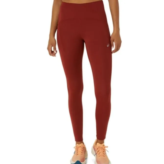 Asics Laufhosen>Road High Waist Tight Rot