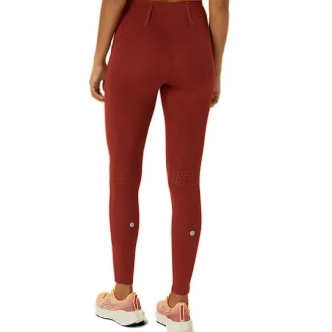 Asics Laufhosen>Road High Waist Tight Rot