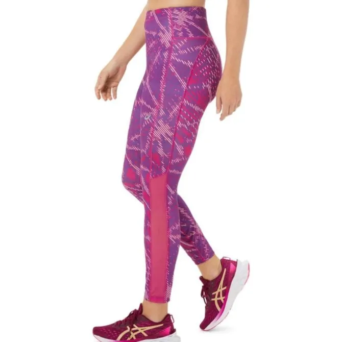 Asics Laufhosen>Sakura Aop Tight Rot-violett