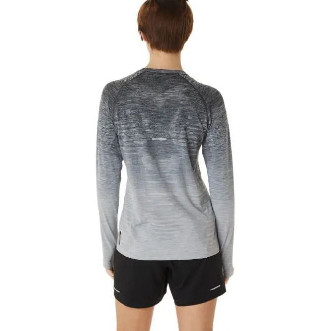 Asics Laufshirts>Seamless LS Top Grau