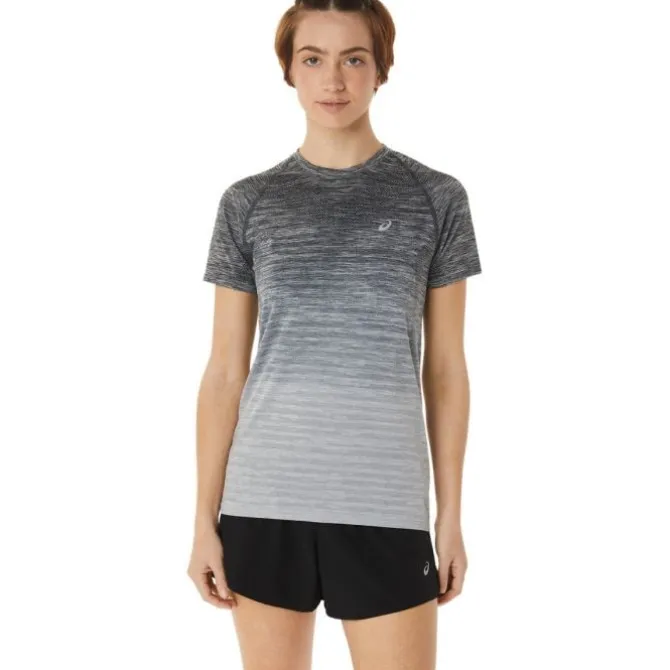 Asics Laufshirts>Seamless SS Top Grau