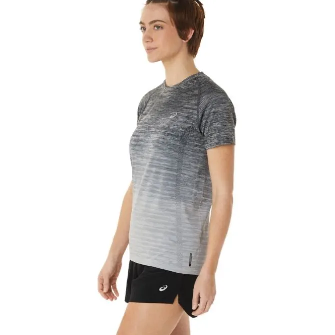 Asics Laufshirts>Seamless SS Top Grau