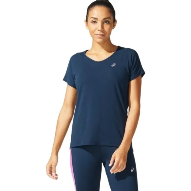 Asics Laufshirts>V-Neck SS Top