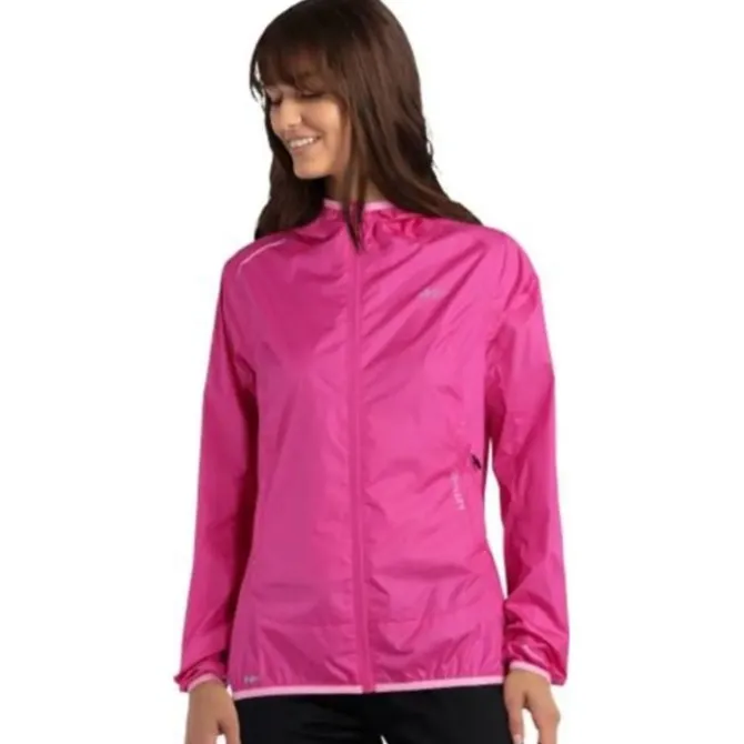 Athli-Tech Laufjacken>MAELYNE 200 WOMEN'S WINDBREAKER Rot-violett