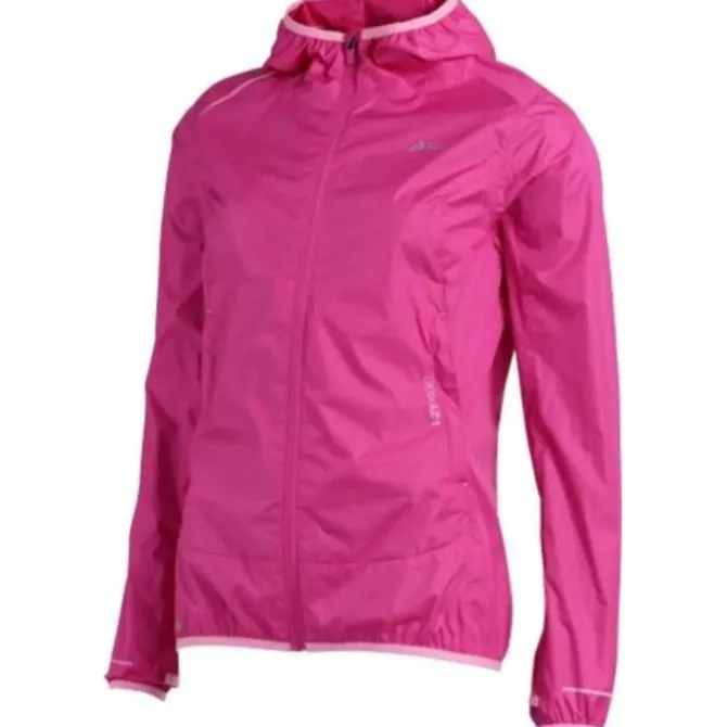 Athli-Tech Laufjacken>MAELYNE 200 WOMEN'S WINDBREAKER Rot-violett