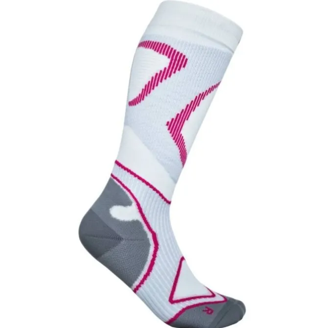 Bauerfeind Socken & Strümpfe | Laufsocken>Run Performance Compression Socks High Cut Weiß