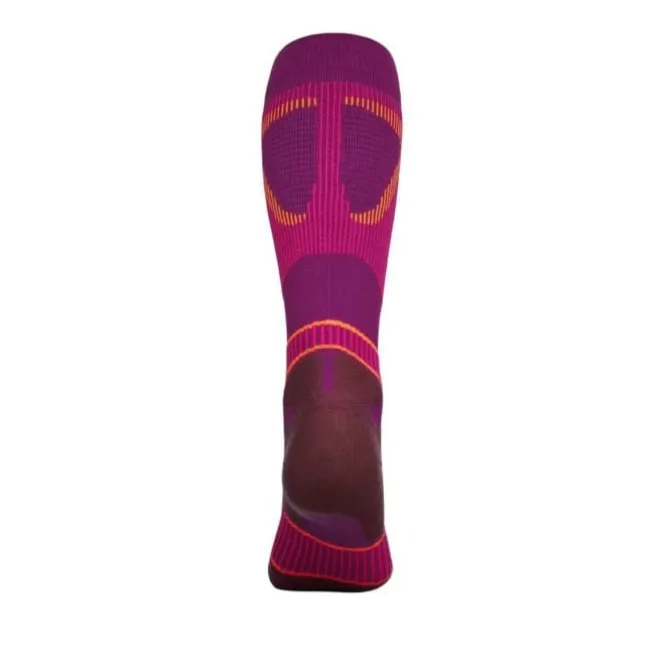 Bauerfeind Socken & Strümpfe | Laufsocken>Run Performance Compression Socks High Cut Rot-violett
