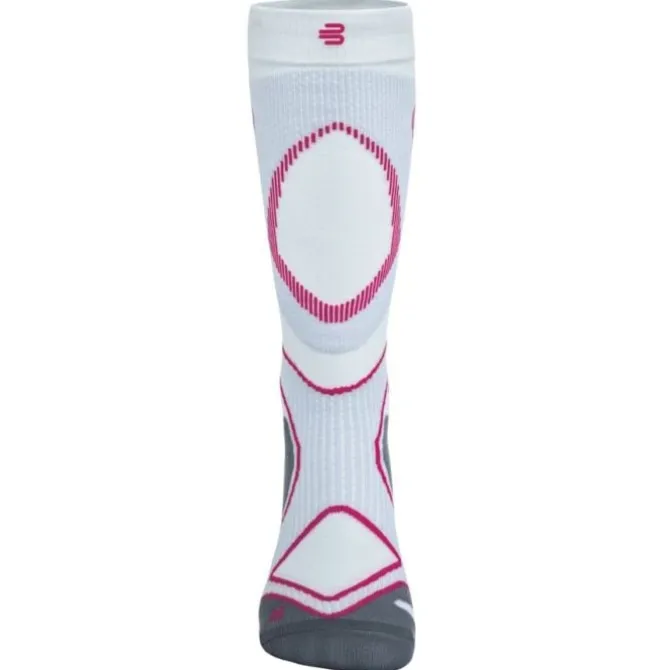 Bauerfeind Socken & Strümpfe | Laufsocken>Run Performance Compression Socks High Cut Weiß