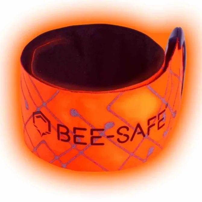 Bee-Safe Beleuchtung>Led Click Band USB Rot