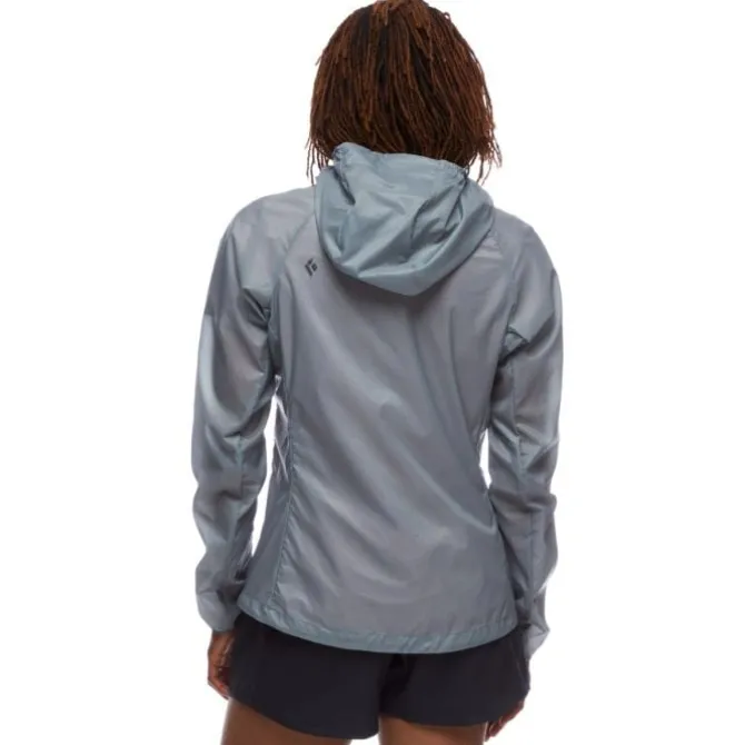 Black Diamond Laufjacken>Distance Wind Shell Blau