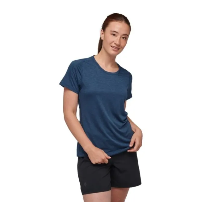 Black Diamond Laufshirts>Lightwire SS Tech Tee Blau