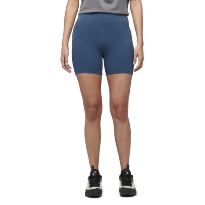 Black Diamond Laufshorts>Sessions Shorts 5 Inch Blau